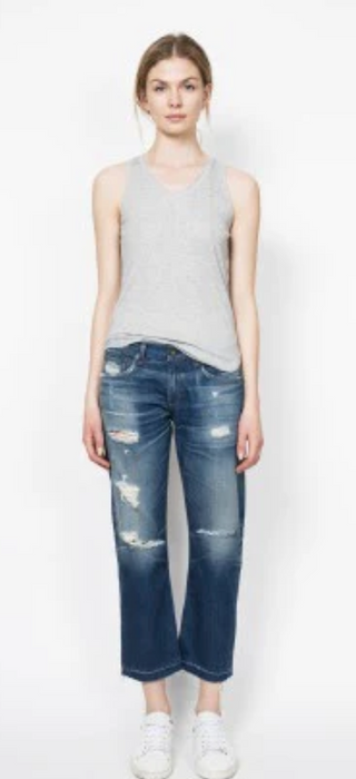 Rag & Bone - X Boyfriend Distressed Jean - Doris