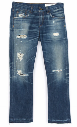 Rag & Bone - X Boyfriend Distressed Jean - Doris