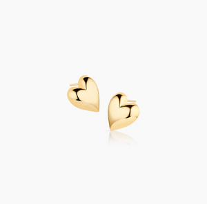 Thatch - Aurelie Heart Stud Earrings