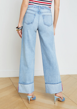 Load image into Gallery viewer, L&#39;Agence - Miley Cuffed Wide-Leg Jean - Emerson
