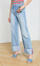 Load image into Gallery viewer, L&#39;Agence - Miley Cuffed Wide-Leg Jean - Emerson
