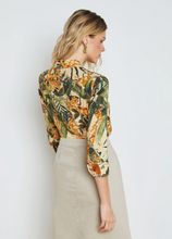 Load image into Gallery viewer, L&#39;Agence - Camille Blouse - Ecru Rococo Jungle
