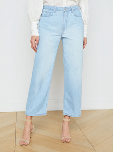 L'Agence - June Cropped Stovepipe Jean - Dakota