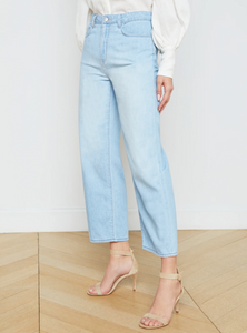 L'Agence - June Cropped Stovepipe Jean - Dakota