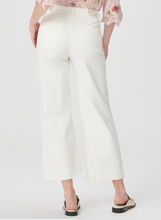 Load image into Gallery viewer, Paige - Anessa Wide Leg Jean with Welt Patch Pockets - Tonal Ecru
