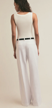 Load image into Gallery viewer, Favorite Daughter - The Low Favorite Linen Pant - White
