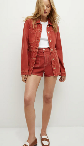 Veronica Beard - Anzu Jacket - Brick Red