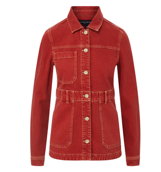 Veronica Beard - Anzu Jacket - Brick Red