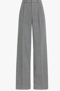 Favorite Daughter - The Low Favorite Pant - Black/White Micro Houndstooth