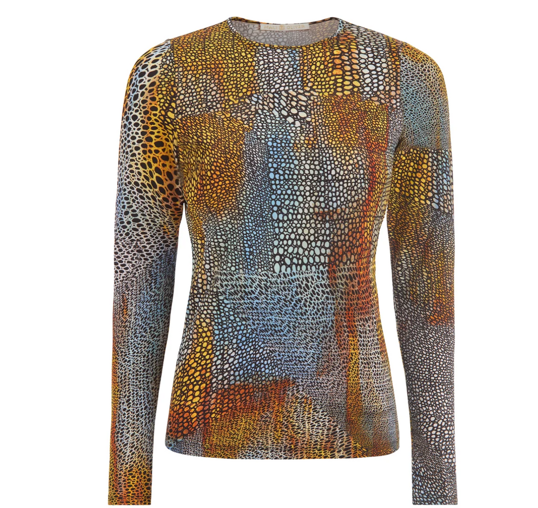 Marie Oliver - Hazel Long-Sleeved Second Skin Top - Komodo