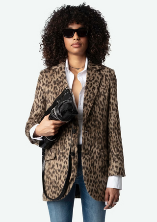 Zadig & Voltaire - Violet Leopard Coat - Naturel