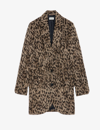 Zadig & Voltaire - Violet Leopard Coat - Naturel