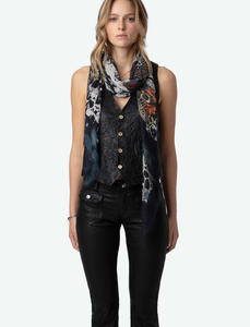 Zadig & Voltaire - Kerry Scarf - Ink