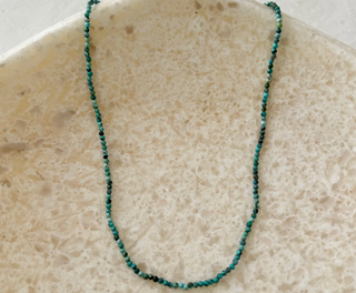 House of Olia - Protection Turquoise Bead Necklace