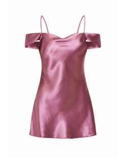 raspberry mini dress Raspberry Washed Square Neck Sleeveless Mini Dress