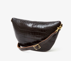 Clare V. - Le Grande Fanny Handbag - Kalamata Croc