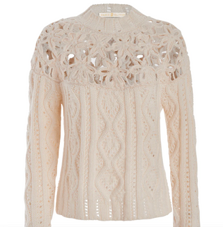 Marie Oliver - Flora Sweater - Winter White