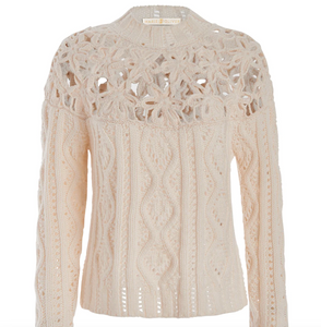 Marie Oliver - Flora Sweater - Winter White