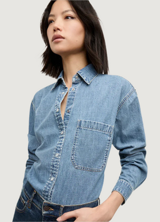 Veronica Beard - Aderes Denim Shirt - Starlight