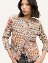 Load image into Gallery viewer, Veronica Beard - Sariyah Knit Jacket - Red Multi
