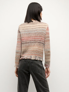 Veronica Beard - Sariyah Knit Jacket - Red Multi