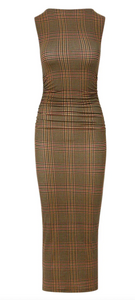 Veronica Beard - Charissa Sheath Dress - Camel/Black