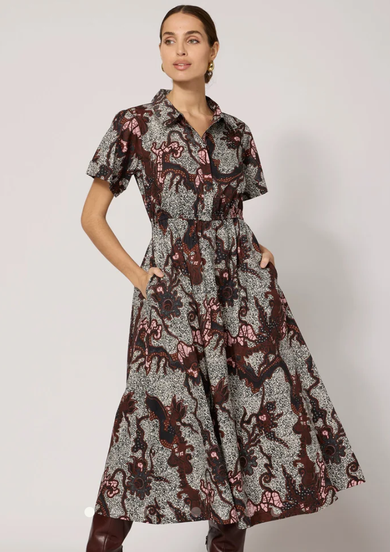 Cleobella - Joanne Midi Shirtdress - Castello Print