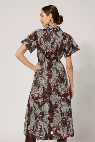 Cleobella - Joanne Midi Shirtdress - Castello Print