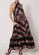 Load image into Gallery viewer, Cleobella - Francie Satin Halter Maxi Dress - Juliet
