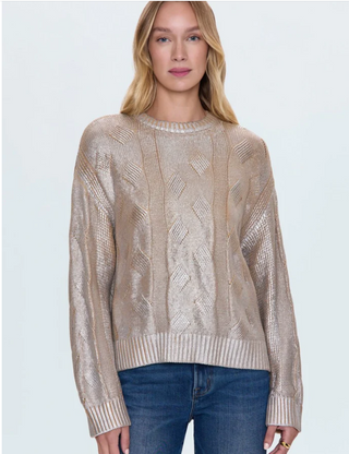 Pistola - Everly Cable Sweater - Gilded Castle