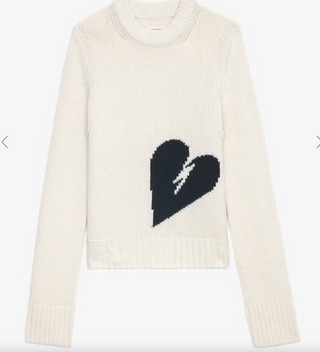 Zadig & Voltaire - Malty Cropped Wool Sweater - Ecru