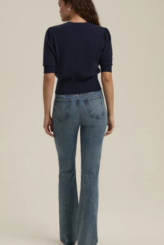 Favorite Daughter - The Elena Cashmere Top - Navy