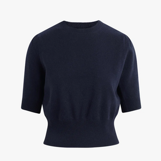 Favorite Daughter - The Elena Cashmere Top - Navy