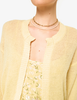 Cami NYC - Sybil Cardigan Sweater - Yuzu