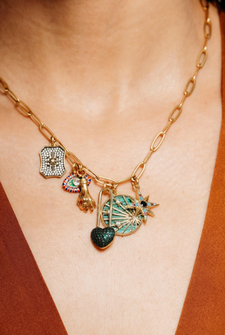 Elizabeth Cole - Renata Charm Necklace