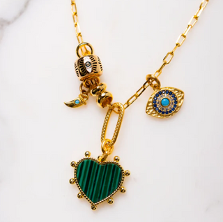 Elizabeth Cole Mathilda Charm Necklace