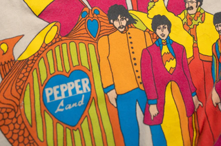 Madeworn - The Beatles Love 90s Fit Tee - Tea-Stained