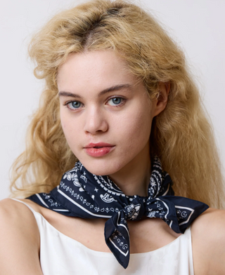 Lost Pattern - Paisley Silk Bandana Scarf