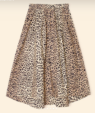 Xirena - Gwynn Poplin Full Skirt - Calico