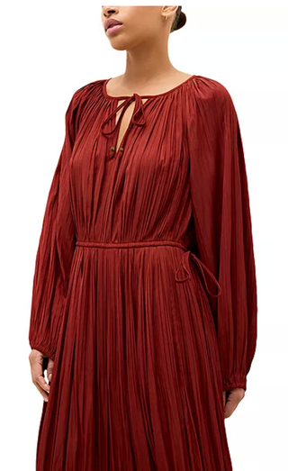 Marie Oliver - Perrin Dress - Brick