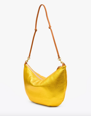 Clare V. - Lune Shoulder Handbag - Yellow Gold