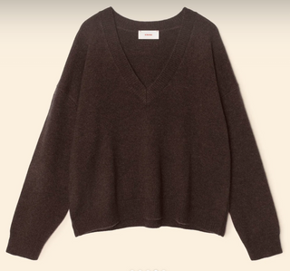 Xirena - Jodie V Neck Cashmere Sweater - Umber