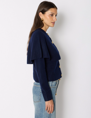 Berenice - Millicent Capelet Cardigan - Marin