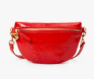 Clare V. - Patent Petite Fanny Bag - Super Red