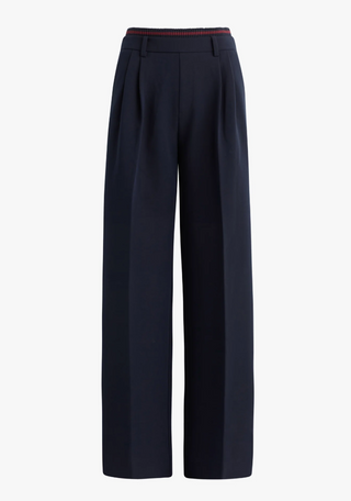 Favorite Daughter - The Varsity Pant - Navy/Vino