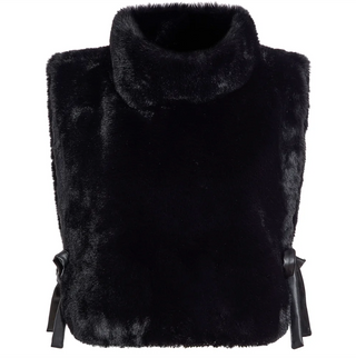 Marie Oliver - Cordelia Faux Fur Popover - Black