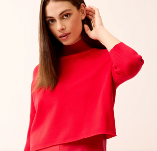 Marie Oliver - Claudie Popover Top - Lava