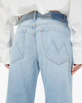 Mother - The Mid Rise Rambler Zip Ankle Fray Jean - Few and Far Between