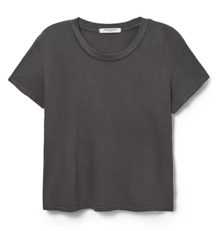 perfectwhitetee - Harley Boxy Crewneck Tee Shirt - Vintage Black