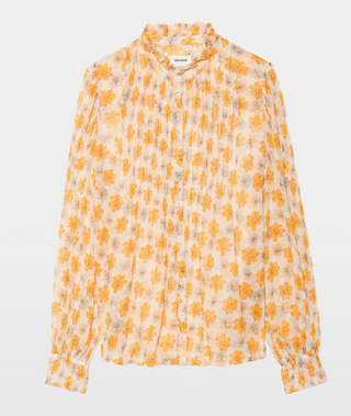 Zadig & Voltaire - Timz Mousseline Tunic Blouse - Flowers